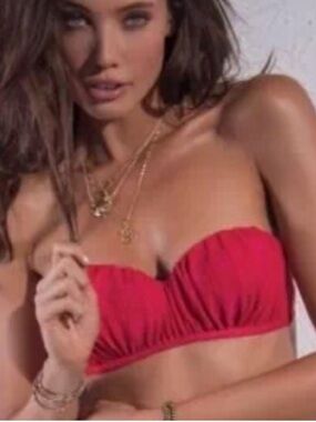 L*Space Copa Cabana Ariel Bandeau Bikini Top Summer Swim Beach
